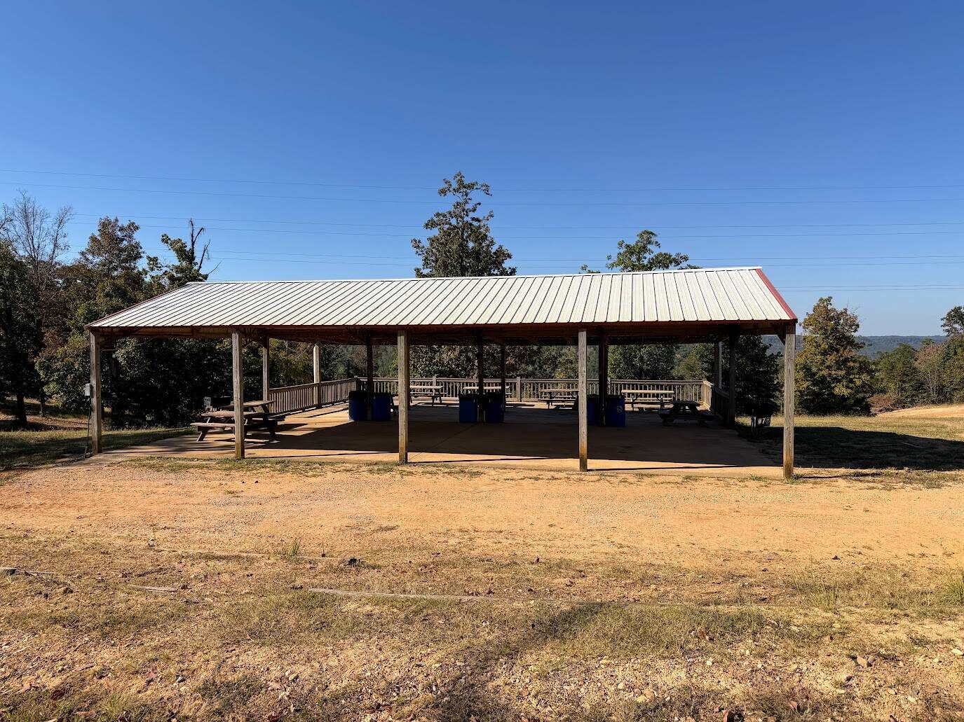 The pavilion